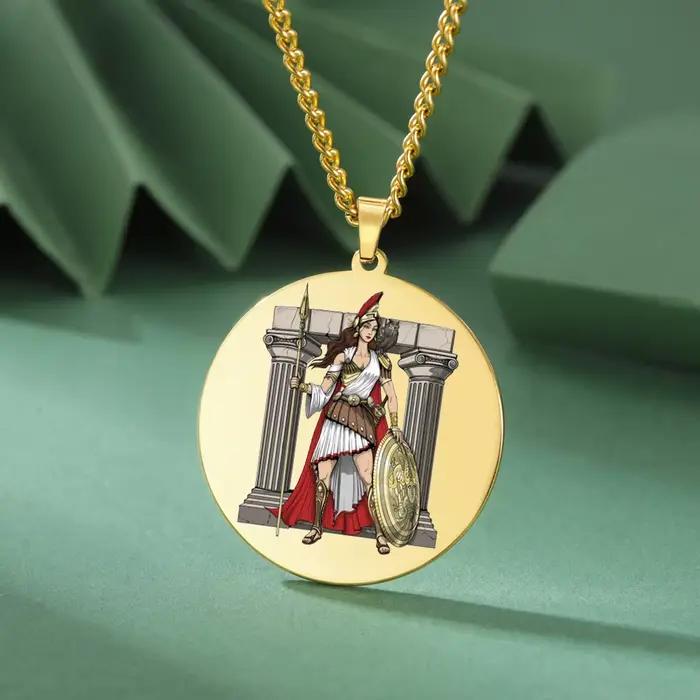 Dawapara – collier Athéna de la mythologie grecque antique