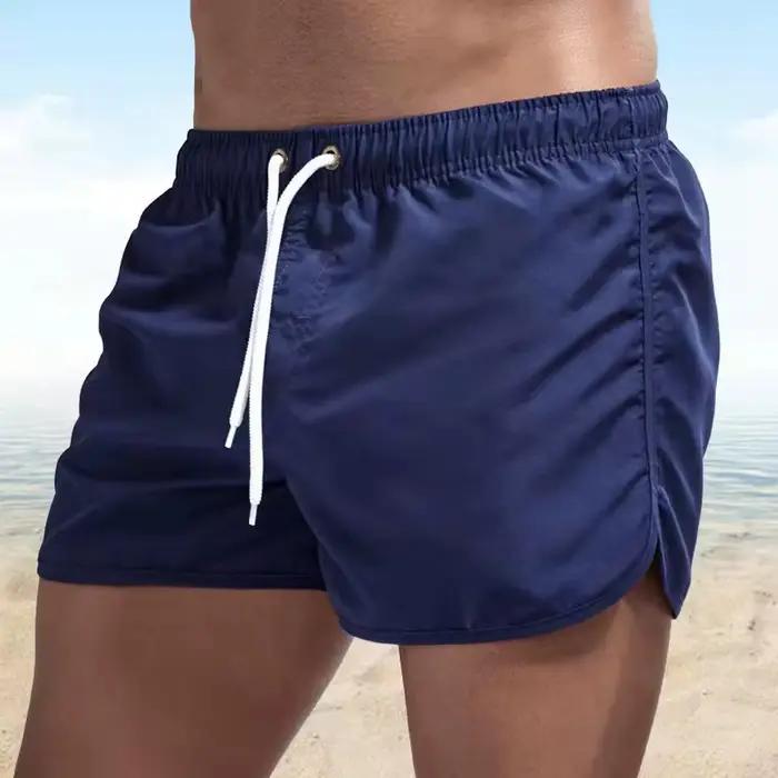 Shorts de bain pour hommes 2025 – Nouveaux maillots de bain sexy pour hommes, taille basse, respirants, pour la plage
