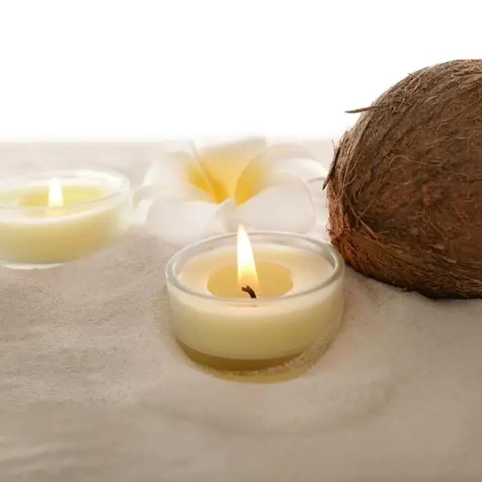 Bougies parfumées en cire de noix de coco de haute qualité