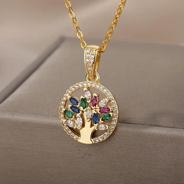Collier arbre de vie pour femmes