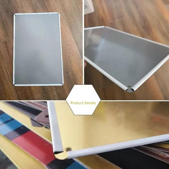 Décoration de chambre : une élégante plaque en aluminium avec art mural, cette affiche de style vintage est parfaite pour la décoration de chambre ou comme cadeau.