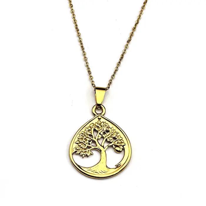 Collier pendentif arbre de vie pour femmes et hommes
