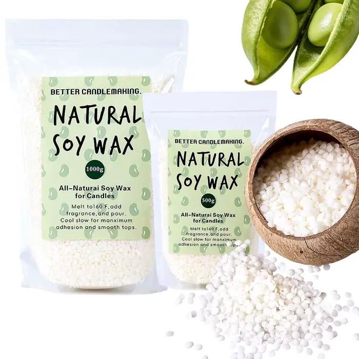 Granulés de cire de soja naturelle 500g/1000g