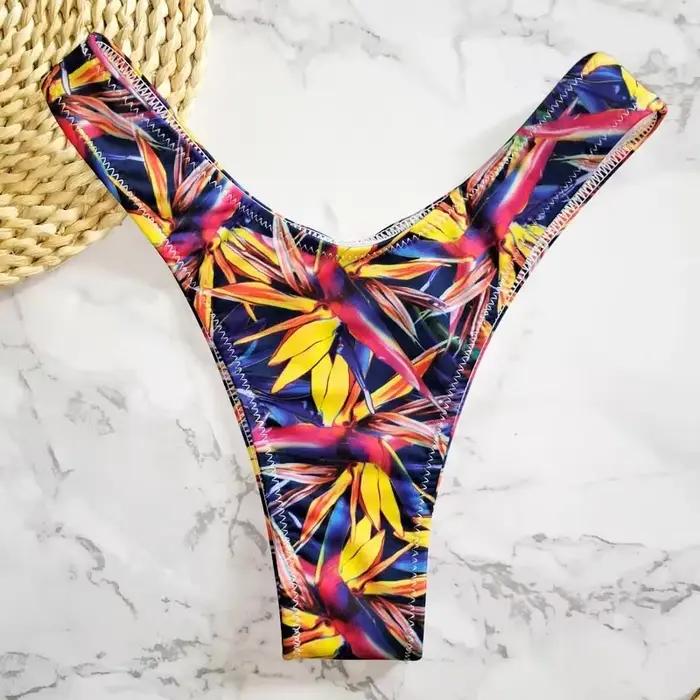 Bikini brésilien maillots de bain bas de Bikini bas de maillot de bain String Sexy Mini String maillots de bain Bikini maillot de bain pour femmes Biquini