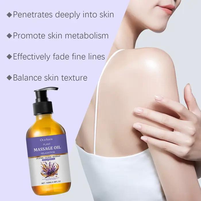 Huile essentielle de lavande hydratante pour le corps