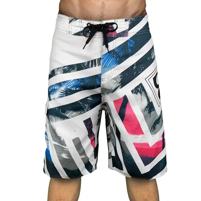 Shorts de plage Bermuda pour hommes, imprimés, pour fitness, sports nautiques, surf, mode, maillot de bain, boardshorts