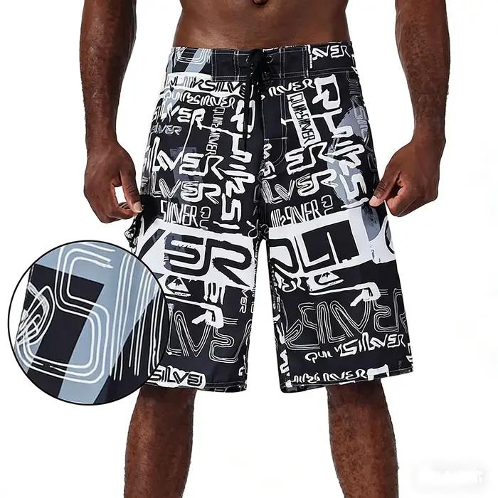 Shorts de plage Bermuda pour hommes, imprimés, pour fitness, sports nautiques, surf, mode, maillot de bain, boardshorts