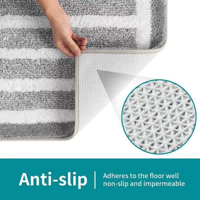 Tapis de salle de bain, tapis antidérapants, toilettes domestiques, tapis de porte de salle de bain, tapis absorbants, ensemble de tapis de salle de bain, décoration de la maison