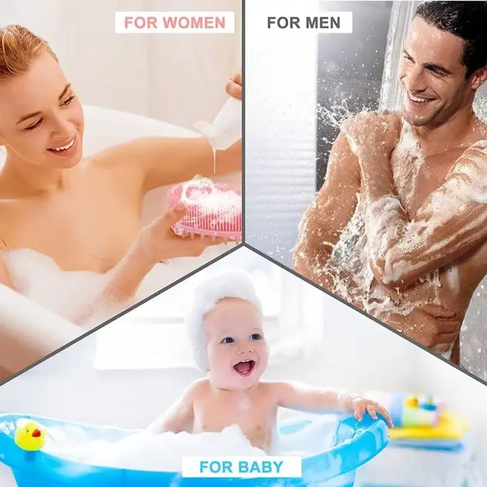 Brosse de bain en Silicone