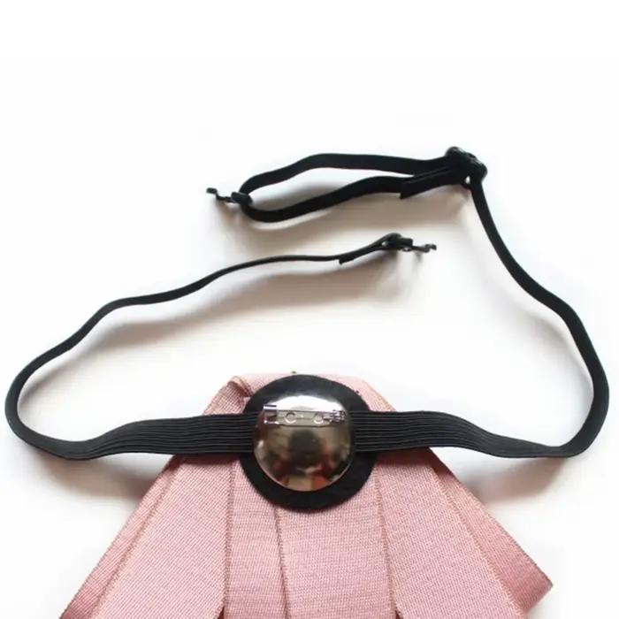 Magnifique collier de perles pour filles, bijoux fantaisie, broche cravate, nœud papillon