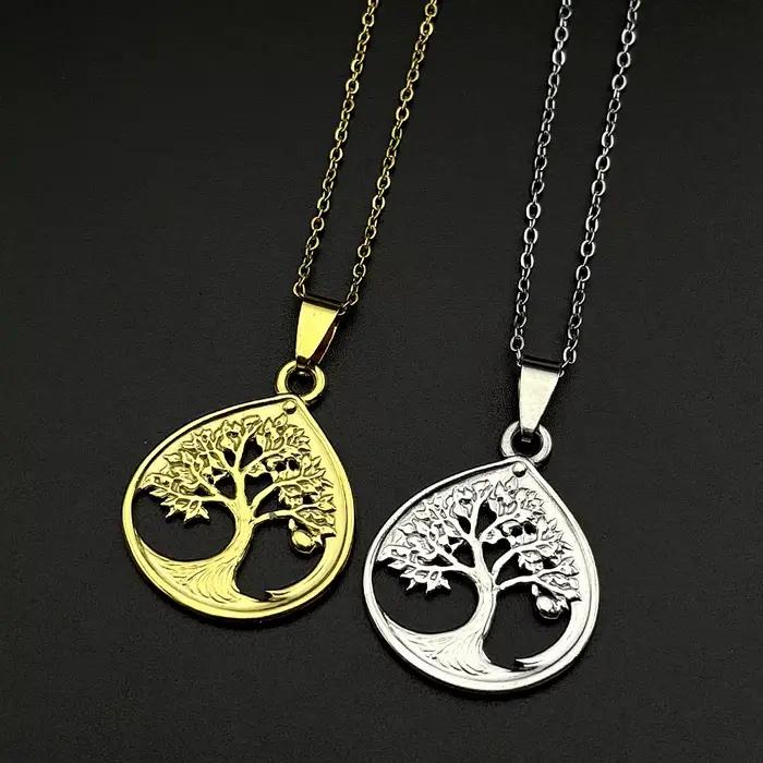 Collier pendentif arbre de vie pour femmes et hommes