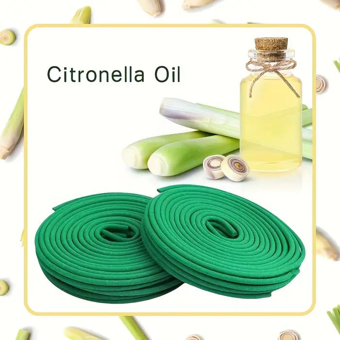 Bobines d'huile essentielle de citronnelle et de lavande