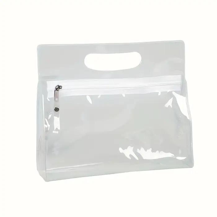 Sac de transport portable pour équipement de natation, une pochette zippée durable pour maillots de bain et accessoires de plage, pratique pour les voyages