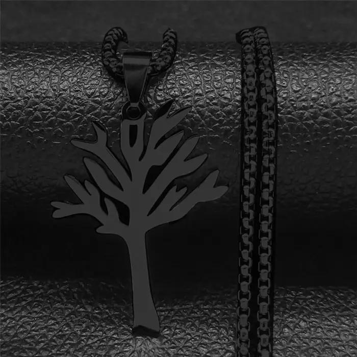Collier pendentif arbre de vie pour femmes et hommes