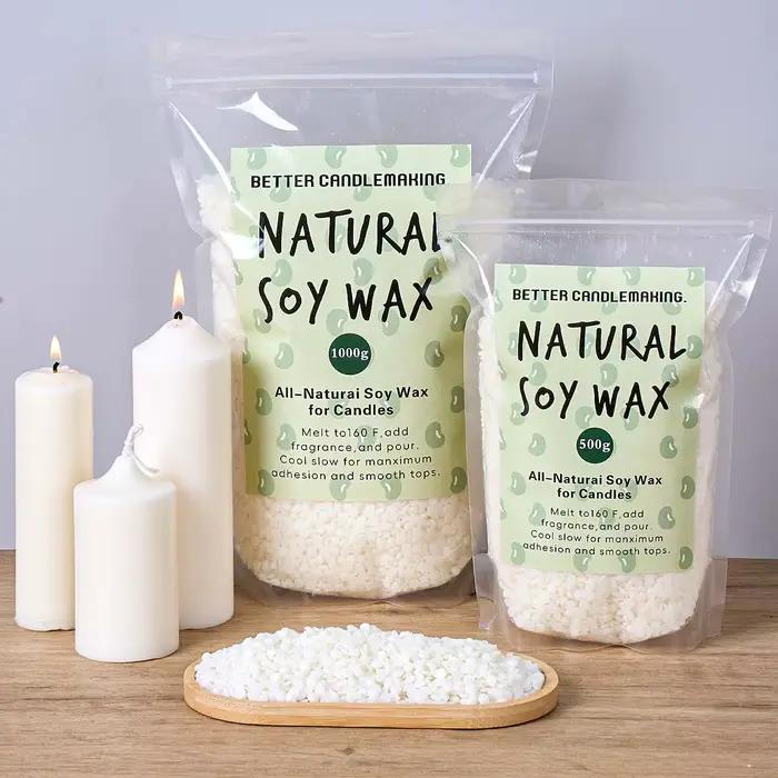 Granulés de cire de soja naturelle 500g/1000g