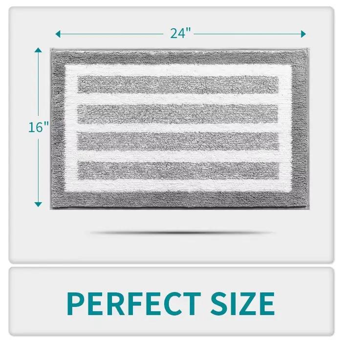Tapis de salle de bain, tapis antidérapants, toilettes domestiques, tapis de porte de salle de bain, tapis absorbants, ensemble de tapis de salle de bain, décoration de la maison