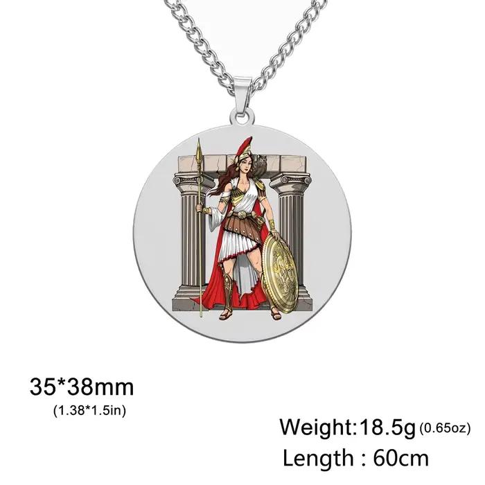 Dawapara – collier Athéna de la mythologie grecque antique