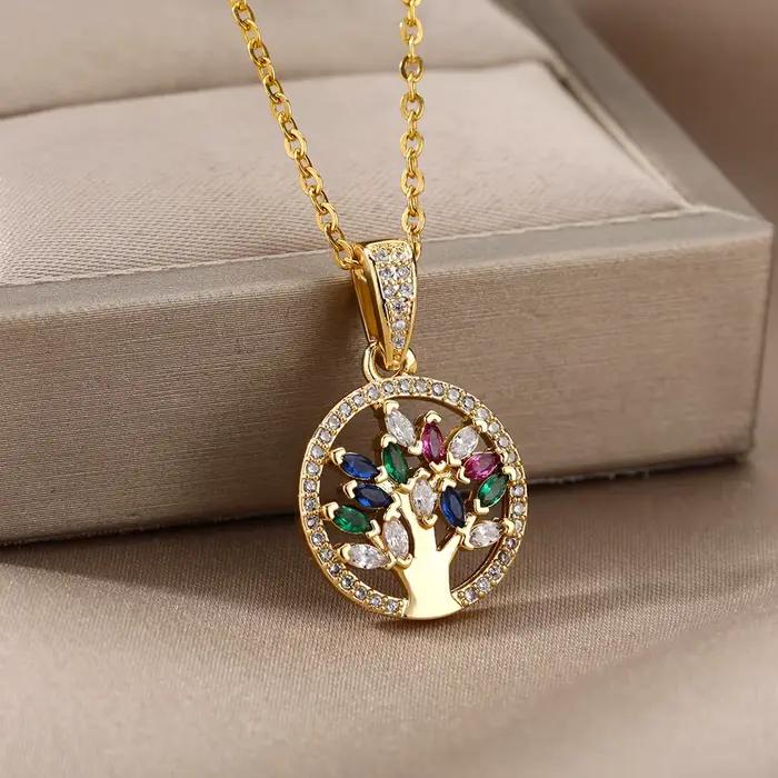 Collier arbre de vie pour femmes