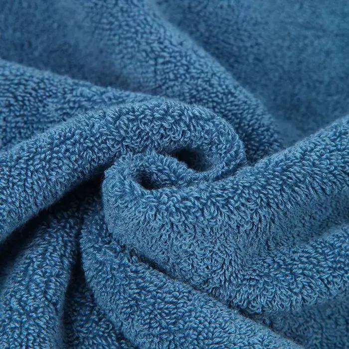 Serviette de bain de style hôtel 160 cm, en coton pur de haute densité, couleur unie, épaissie et surdimensionnée, très absorbante