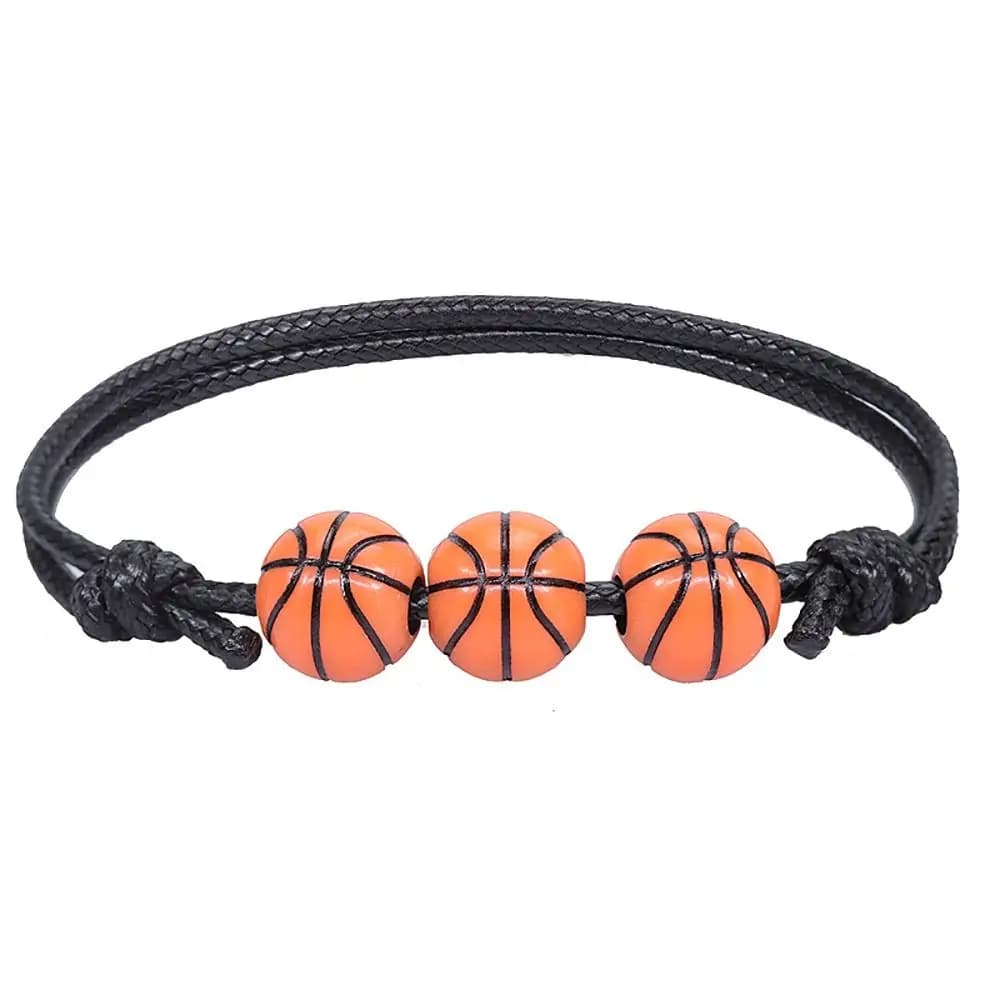 Bracelet de Basketball pour Garçon et Fille, Ligne d'Avertissement, Tissé, Tennis, Rugby, dehors, Bi