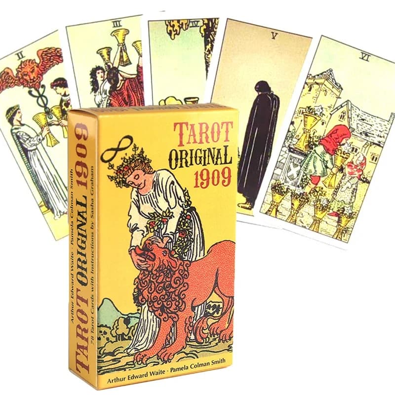 Tarot chaud Original 1909 cartes de jeu anglais classique 1909 Tarot 78 cartes populaire jeu de cart