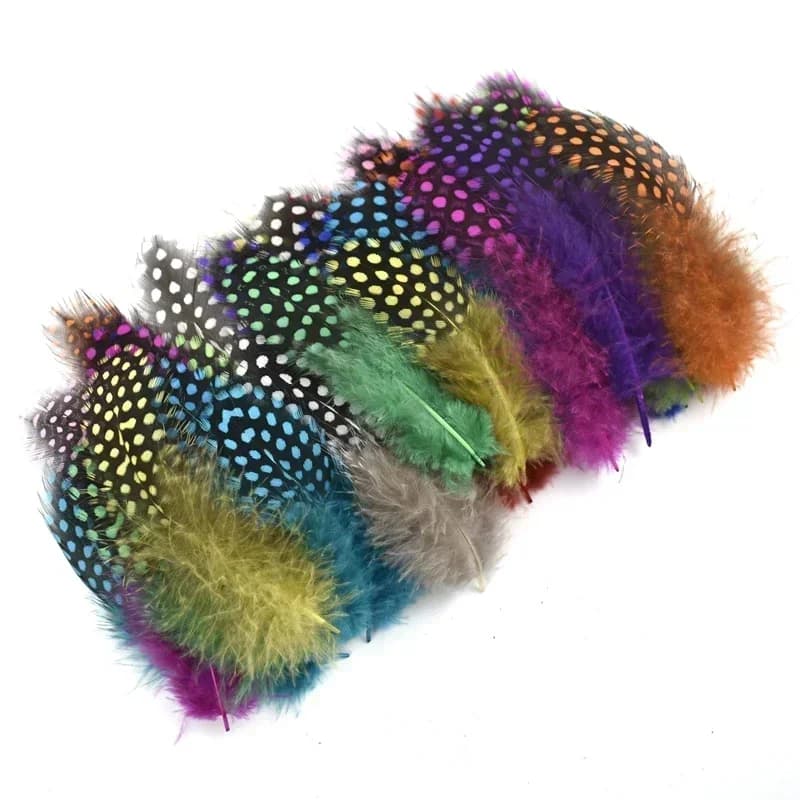 Plumes de dindon naturelles colorées pour la décoration, petits travaux manuels, faisan décoratif, a