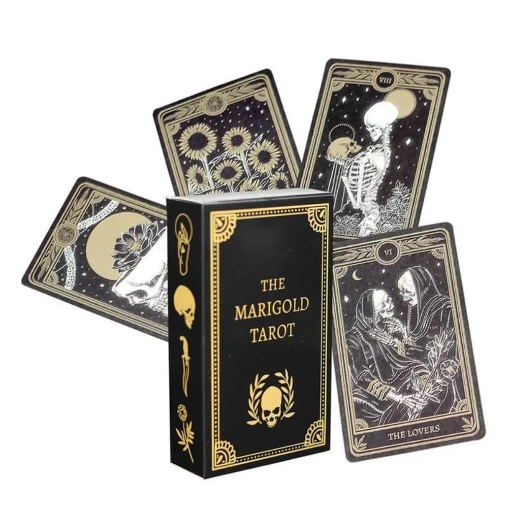 12*7 cm le Tarot souci révélant la Fortune Divination Oracle carte réunion de famille jeu d'échecs l