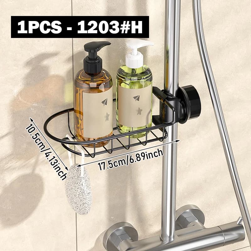 Facile à installer, espace de douche de salle de bain, porte-savon, support de rangement de salle de