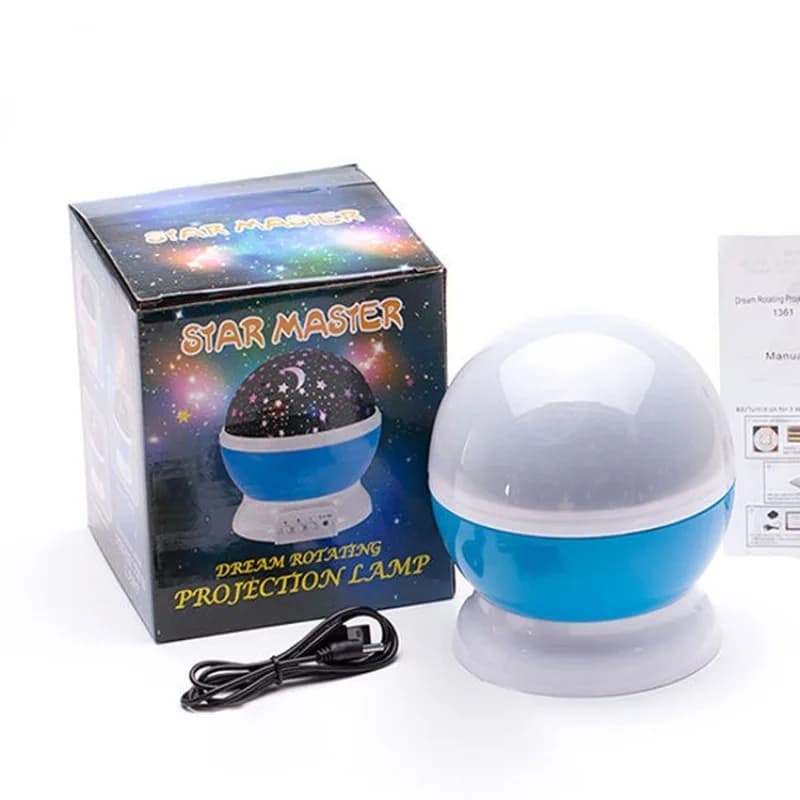 Projecteur de ciel étoilé rotatif, lumière de nuit LED onirique, étoile et lune, lumière d'ambiance