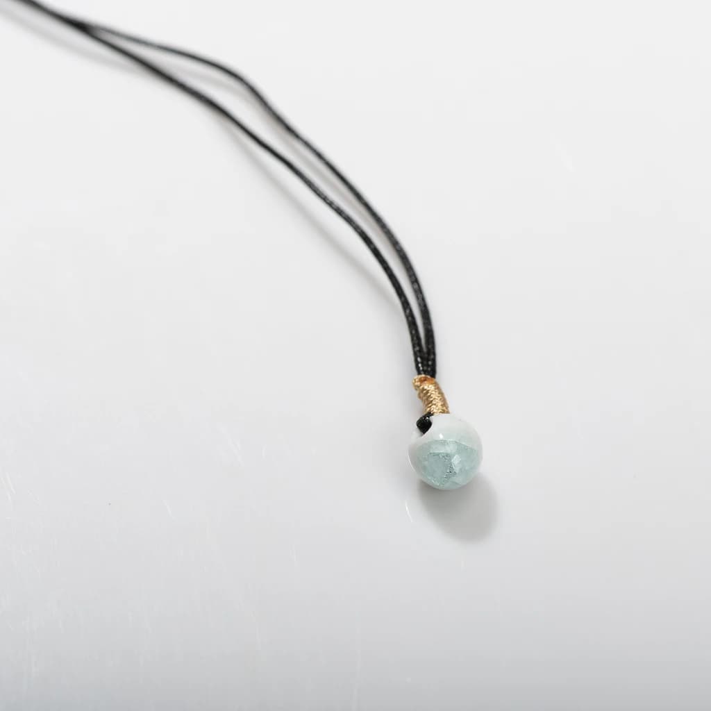 Collier Simple en Céramique Craquelée de Glace, Bijoux à la Mode, Vente en Gros, Cadeau pour Femme e