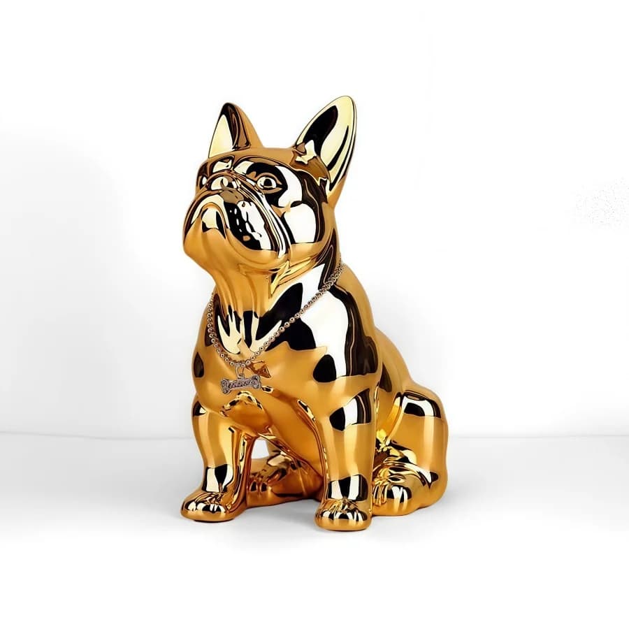 Sculpture de bouledogue français Adorable